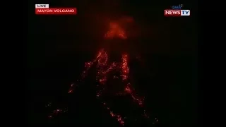 SONA: Bulkang Mayon, patuloy ang pag-alburoto