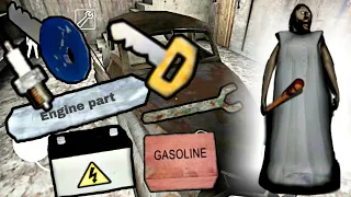 How many things are need in Escape from Granny's Car | Granny Car Escape