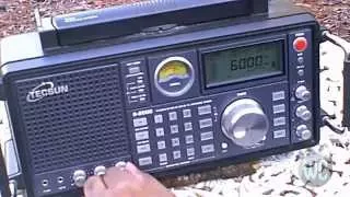 Tecsun S-2000 Shortwave Radio Demo