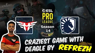 Безумная игра с Дигла от Refrezh, Heroic vs Liquid, ESL Pro League Season 14