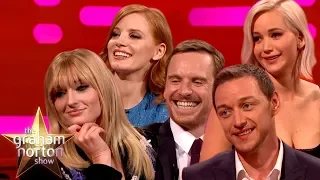 Graham Norton Takes On The Cast Of X-Men Dark Phoenix! | The Graham Norton Show