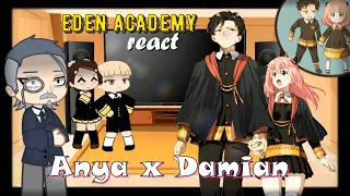 Eden Academy React to Anya | Anya x Damian | Anya's Classmates React | Gacha Club [SPY x FAMILY]