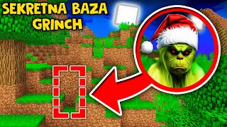 ZNALAZŁEM TAJNĄ BAZĘ GRINCH Z PREZENTAMI W MINECRAFT?! GPLAY & LUMI