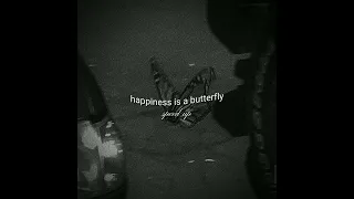 Hapiness is a butterfly| 𝓼𝓹𝓮𝓮𝓭 𝓾𝓹 |