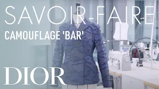 Camouflage Dior 'Bar' Jacket Savoir-Faire