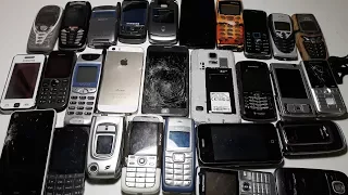 80 Телефонов Германии за 30$. Крутой улов. iPhone 5. Nokia 5110. Nokia 5700. Nokia 8310. Nokia 5210