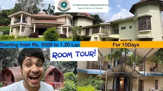 SDM Nature Cure Hospital Room Tour | Rejuvenate Your Self With Nature | Per Day Rs 500 to 12000|
