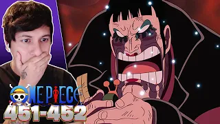 BON CLAY'S SACRIFICE | One Piece Episode 451-452 Reaction