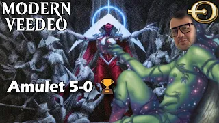 5-0 🏆 with Amulet Titan ft. Elesh Norn! | Modern | MTGO