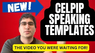 NEW CELPIP SPEAKING TEMPLATES are here! BEST Samples and Strategies for CELPIP Speaking!