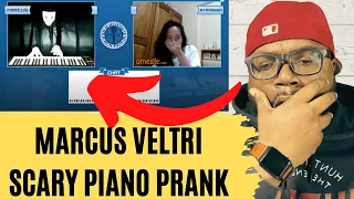 First Time Hearing Marcus Veltri Spooky Ghost Piano Prank On omegle| REACTION |