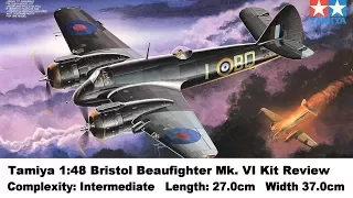 Tamiya 1:48 Bristol Beaufighter Mk.VI Kit Review