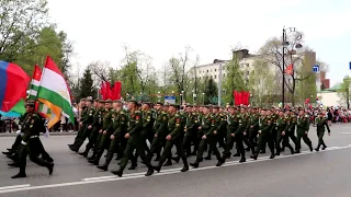 Парад победы в Тюмени 9 мая 2019 года