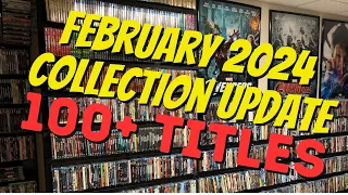 February 2024 Blu-ray + 4K + DVD Collection Update - 100+ Titles Added to the Collection