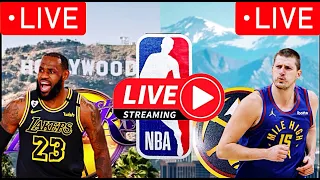 **LIVE** Los Angeles Lakers VS Denver Nuggets NBA Basketball Game