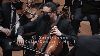 Saint-Saëns Cello Concerto No. 1 Live, Santiago Cañón-Valencia￼, OFB, Tabakov