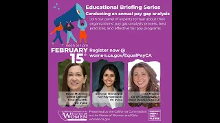 California Equal Pay Educational Briefing, February 15, 2024