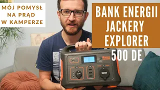 Testuję powerbank Jackery Explorer 500DE - mój sposób na prąd w kamperze - VanLife Polska