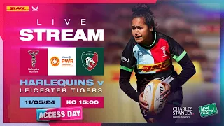 Live Allianz Premiership Women's Rugby: Harlequins Women v Leicester Tigers Women