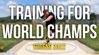 Shot Put Training - 2 Weeks Out From World Athletics Championships