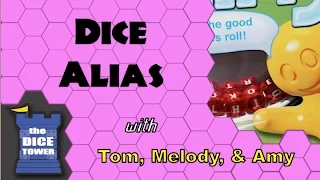 Dice Alias Review - with Tom Vasel