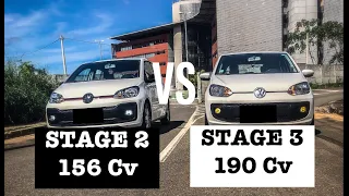 UP TSI stage 2 (156cv) vs stage 3 (190cv) - A diferença é muita?