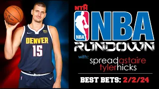 NBA Rundown | Vegas Strategy | 2-2-24 | Predictions Picks and Props