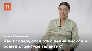 Некруглые диски галактик — Ольга Сильченко