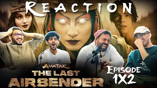 Avatar: The Last Airbender (NETFLIX) 1x2 GAANG REACTION!! "Warriors"