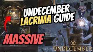 Undecember | Lacrima Guide - MASSIVE Stat Boost