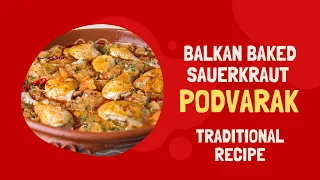BALKAN BAKED SAUERKRAUT ∣ Podvarak ∣ Quick and Easy recipe from Serbia Montenegro Macedonia