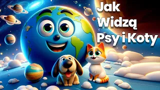 Jak Widzą Psy 🐶 i Koty 🐱 - Bajka edukacyjna dla dzieci #bajka  #słuchowisko #audiobook #edukacja