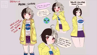 【voice acting】Earth Chan Anime: Moon Chan/Mars Chan Audition + Announcements【Shiroroll】