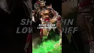 Dark raiden vs Shao kahn #mortalkombat11ultimate #mk11live #shorts #short