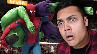 SPIDERMAN VS THE HULK (WWE 2K18)