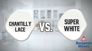 The ULTIMATE White Paint Color! | CHANTILLY LACE OR SUPER WHITE?