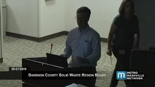 05/21/19 Davidson County Solid Waste Region Board