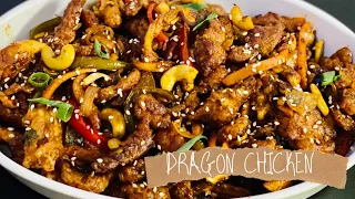 Dragon Chicken Recipe||Restaurant Style Dragon Chicken||Indo-Chinese Starter Recipe|Chicken Starters