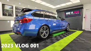 BMW 335d Enhancement Detail With  @WAXISDEAD   Supreme Ceramic Coating VLOG 001 ( 2023 )