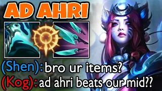 AD Ahri Mid is the STRONGEST Off-Meta pick I have played so far (Feels OP when fed) | 13.11