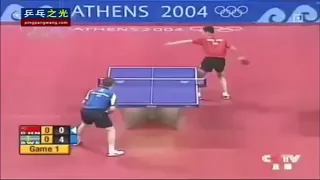 Olympics 2004 Wang Liqin vs Jan-Ove Waldner