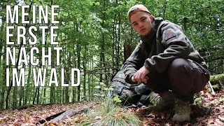 Meine erste Nacht im Wald | Bushcraft |