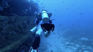 Mergulho - Naufrágio Corveta V17 - Fernando de Noronha (PE) - Brasil - 10/09/2021