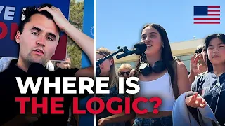 Charlie Kirk TRIGGERS Student on why Democracy is not an America value