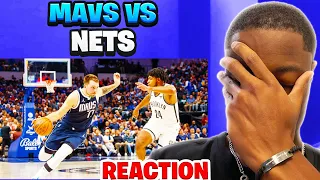 LUKA MAGIC... dMillionaire REACTS to NETS at MAVERICKS | FULL GAME HIGHLIGHTS | October 27, 2023