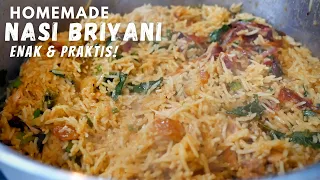 Resep Mudah Masak NASI BRIYANI AYAM Ala Rumahan yang Lezat dan Gurih