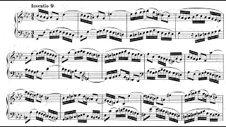 No. 9 - Invention in F Minor, BWV 780 - J.S. Bach