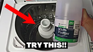 Put VINEGAR Into Your WASHING MACHINE and WATCH WHAT HAPPENS! 💥