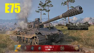 E75, 9K Damage, 5 Kills, Karelia  - World of Tanks