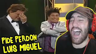 LUIS MIGUEL PIDE PERDON EN YO SI SOY Y.... 🤣😱 (REACCIÓN)